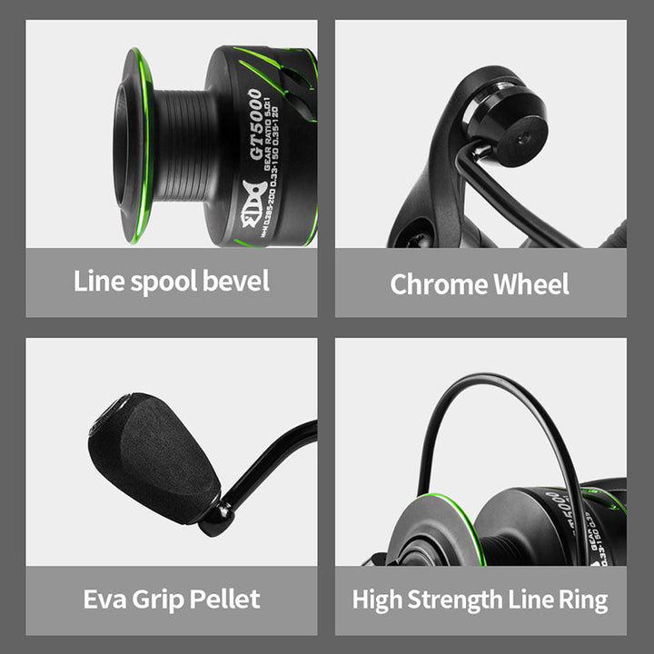 Experience Fishing Like Never Before with Our Full Metal Fishing Reel