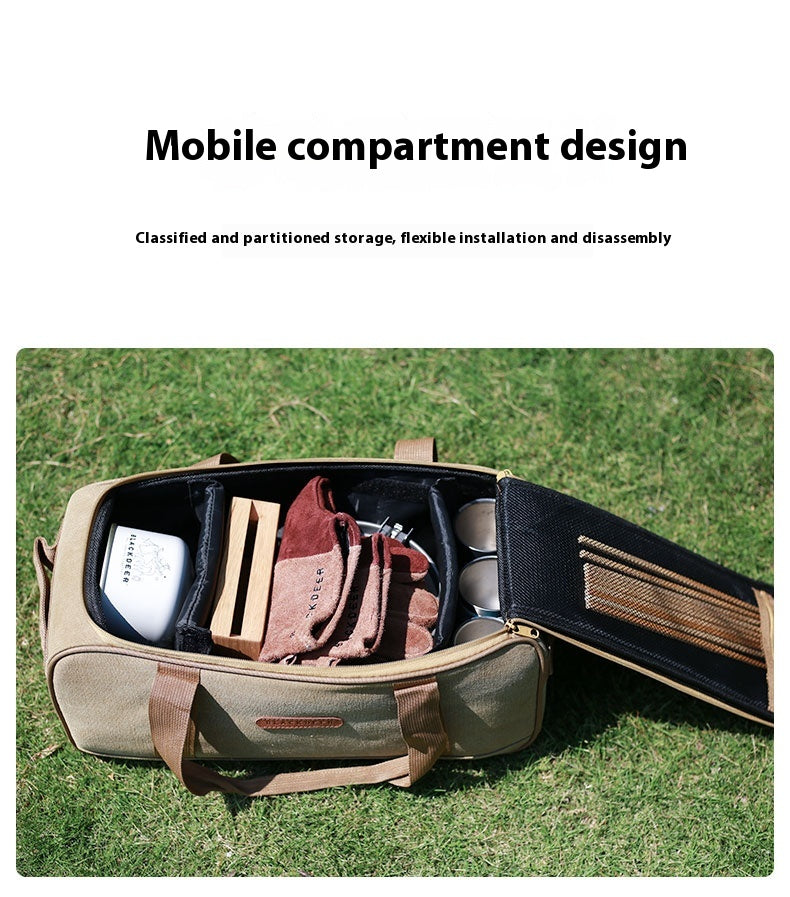 Tank Stove Cookware Kitchenware Picnic Bag