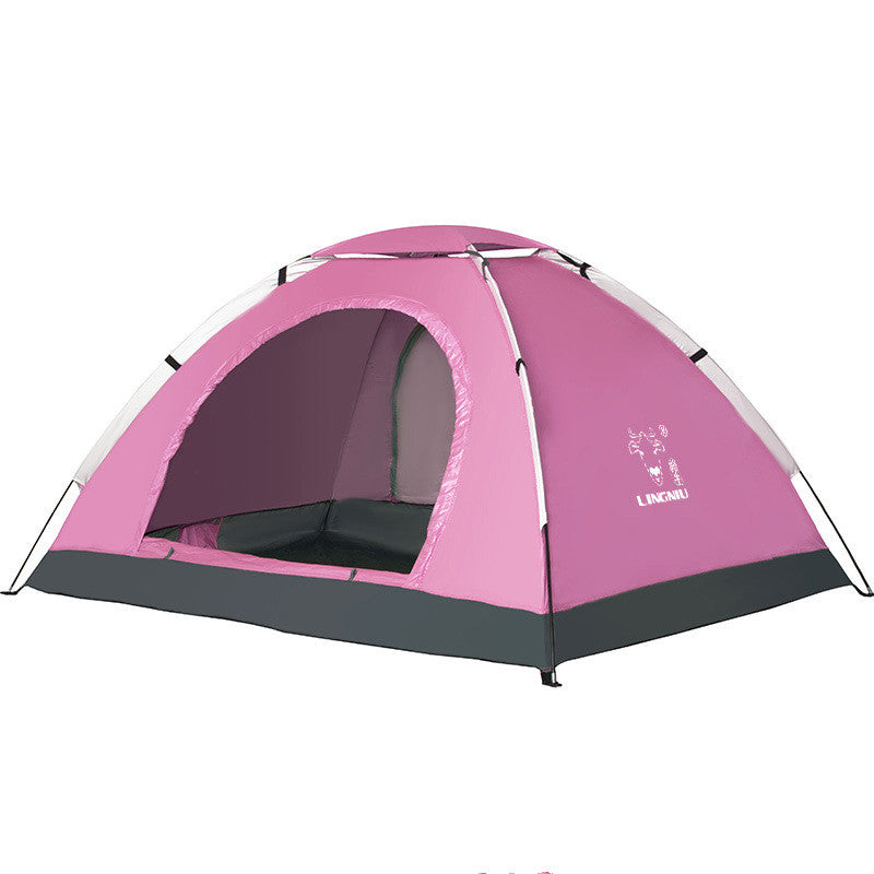 Single-layer tent camping outdoor beach