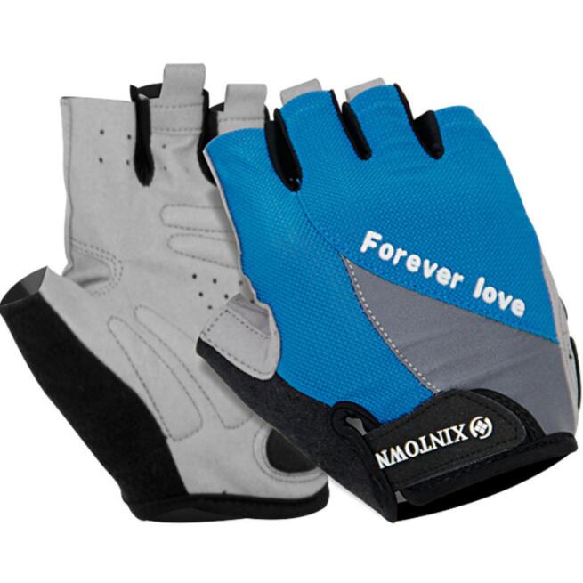 Breathable Half Finger Cycling Anti-slip Sweat Gloves