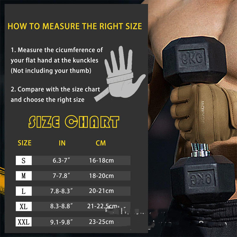 Half Finger Universal Dumbbell Training Gloves