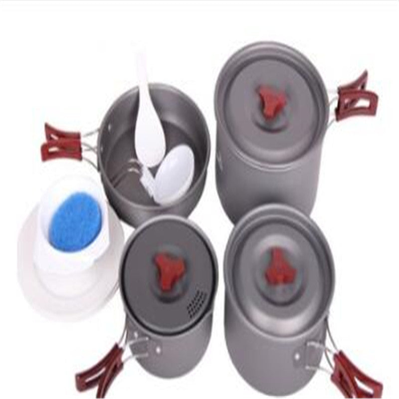 Picnic cookware set camping pot set