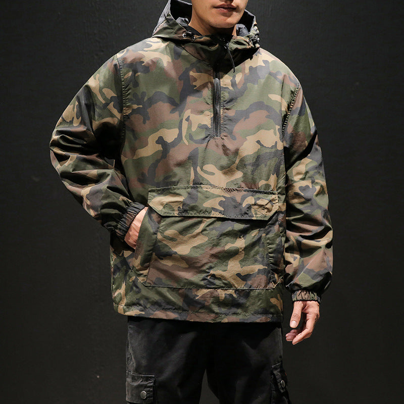 Men's Plus Size Double-Sided Jacket