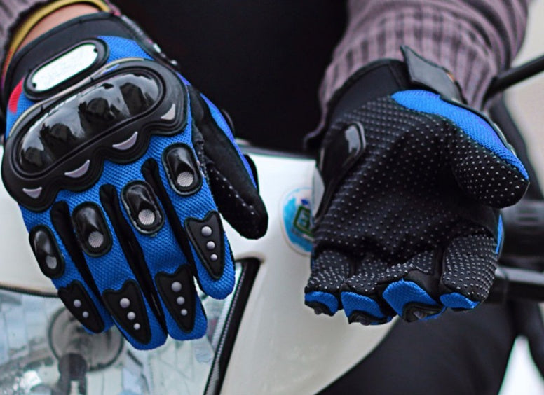 Racing motorcycle gloves locomotive