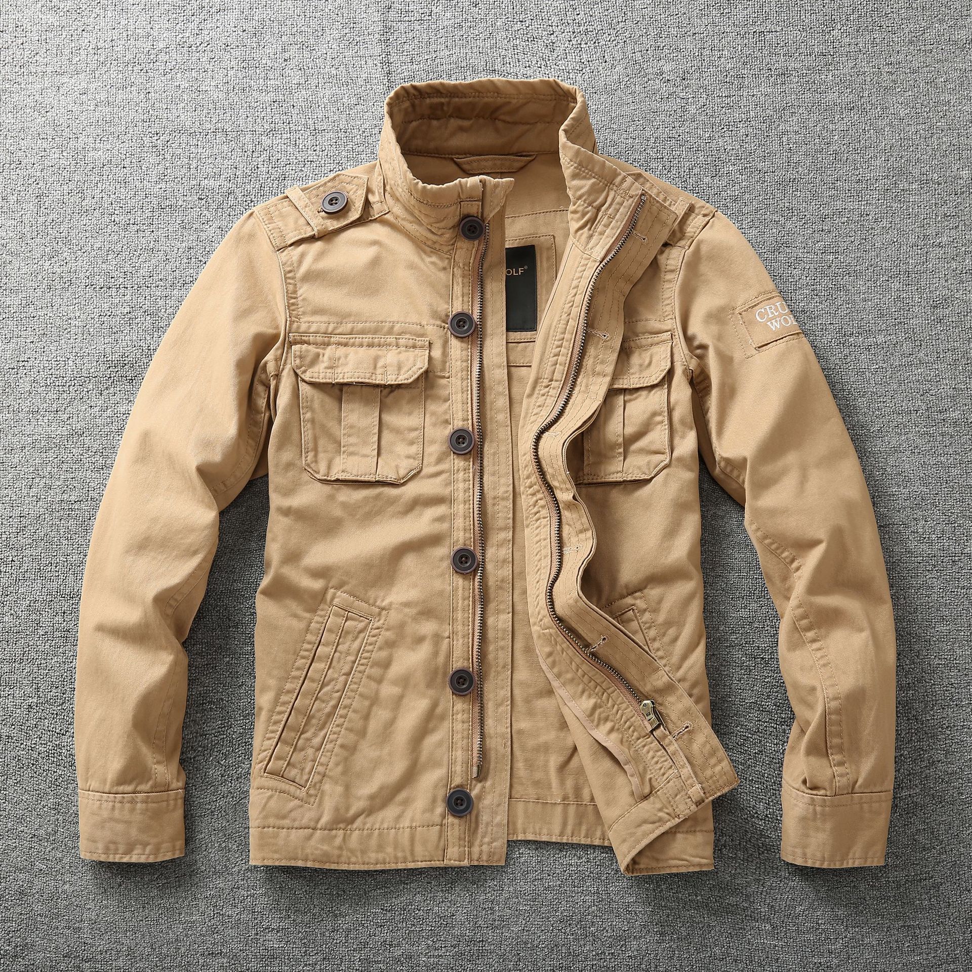 Autumn Men's Camouflage Work Jacket