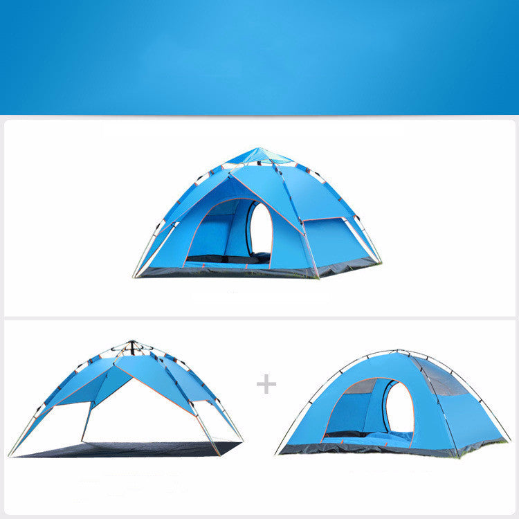 Quick-opening Double-decker Camping Tent