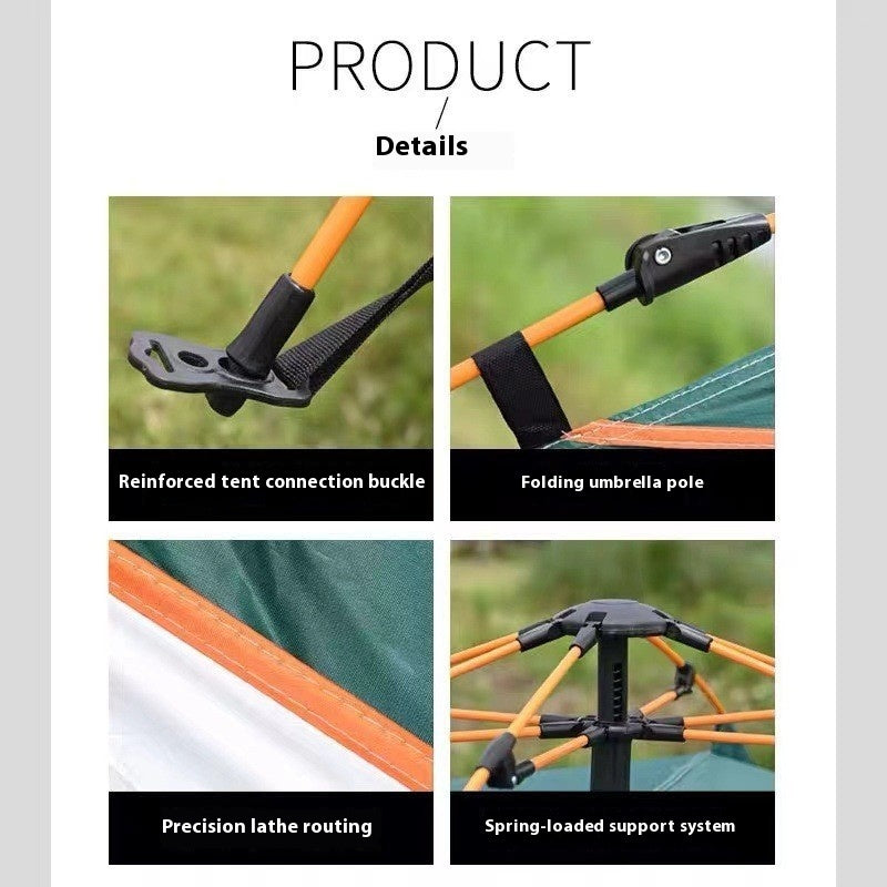 Double Automatic Outdoor Camping Tent