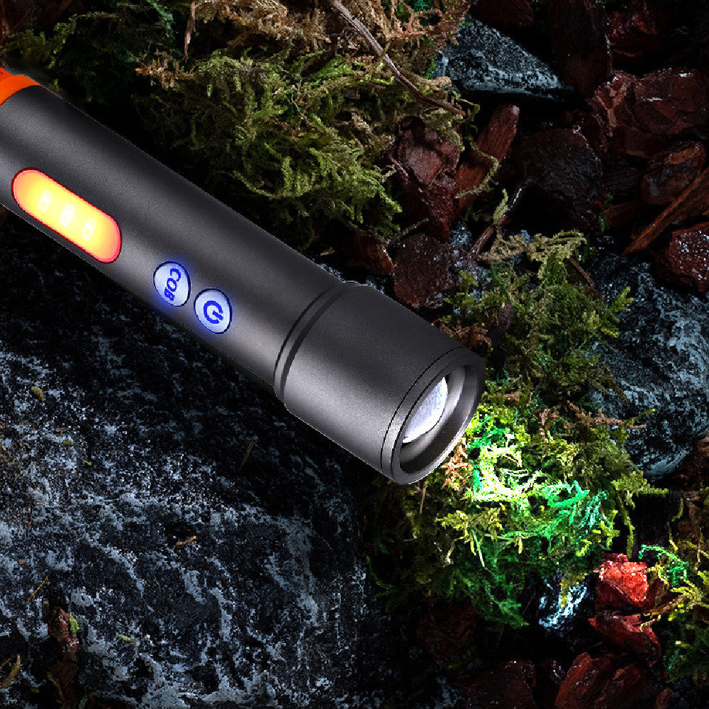 Multi Functional White Spotlight Flashlight