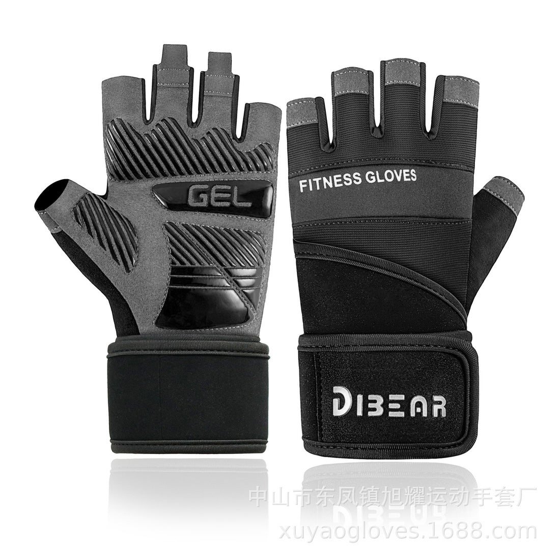 Half Finger Universal Dumbbell Training Gloves