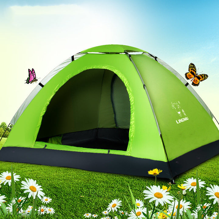 Single-layer tent camping outdoor beach