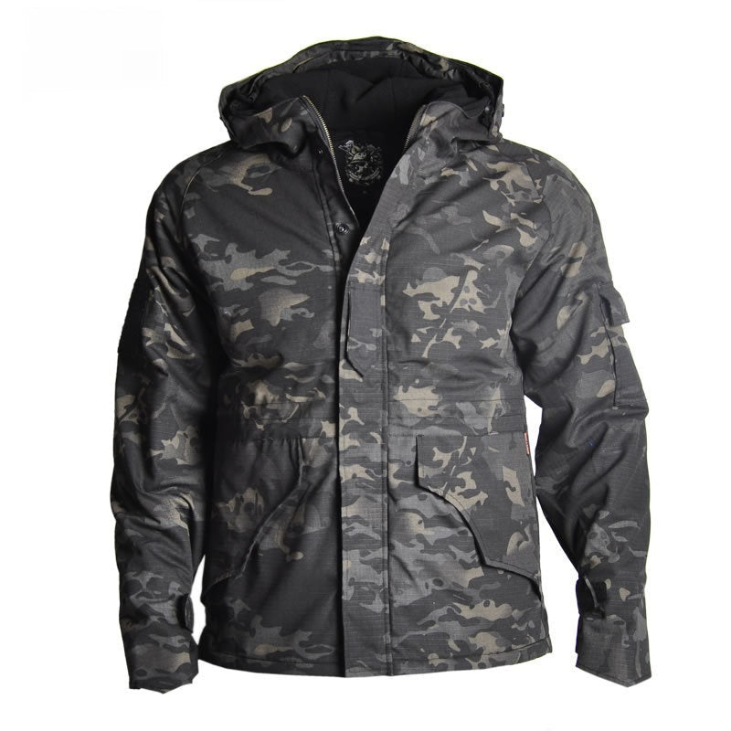 Outdoor Camouflage Men's Tactical Fleece Jacket