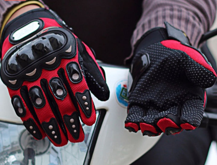 Racing motorcycle gloves locomotive