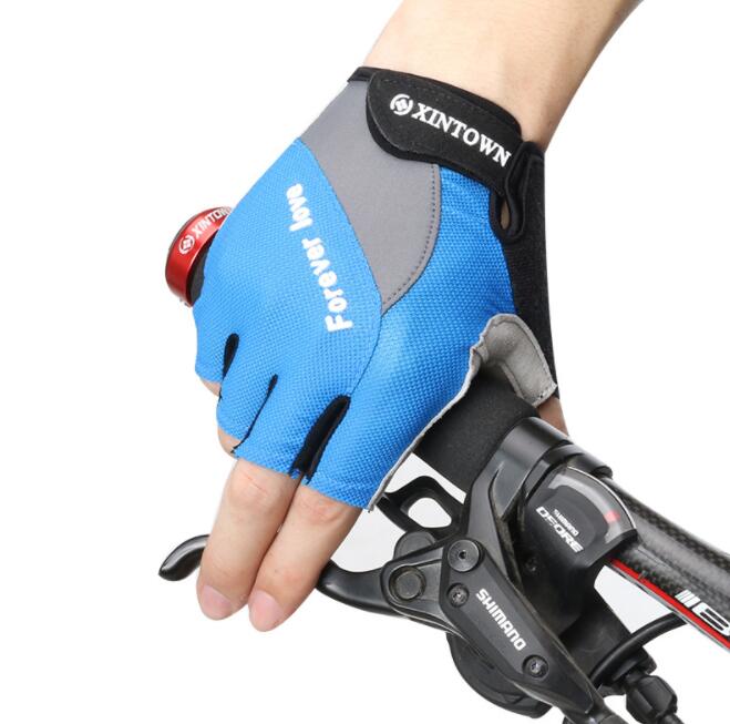 Breathable Half Finger Cycling Anti-slip Sweat Gloves