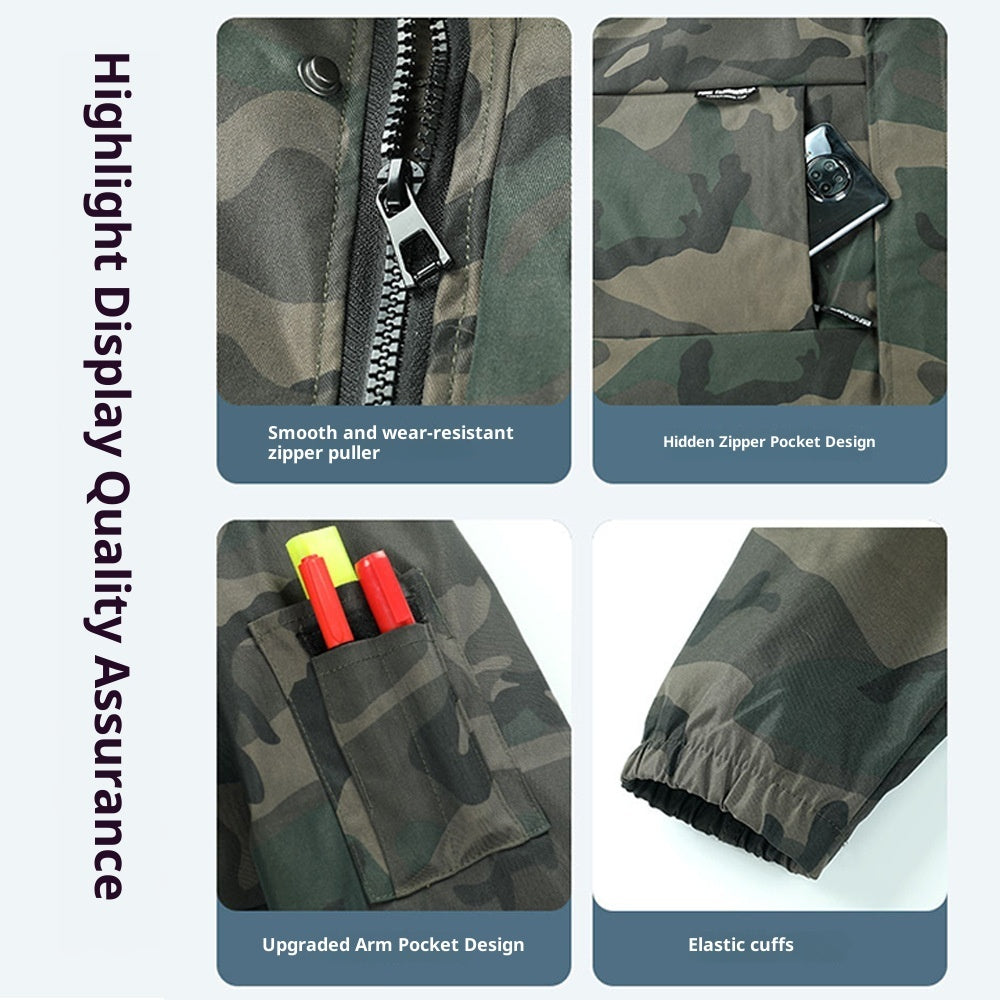 Camouflage Suit Men's Outdoor Casual Jacket