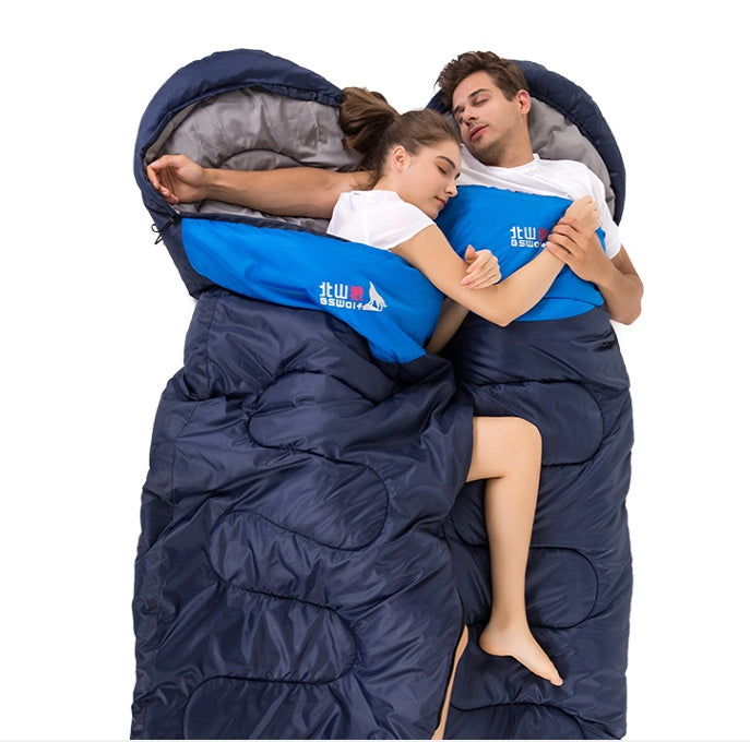 Spliced Into A Camping Sleeping Bag
