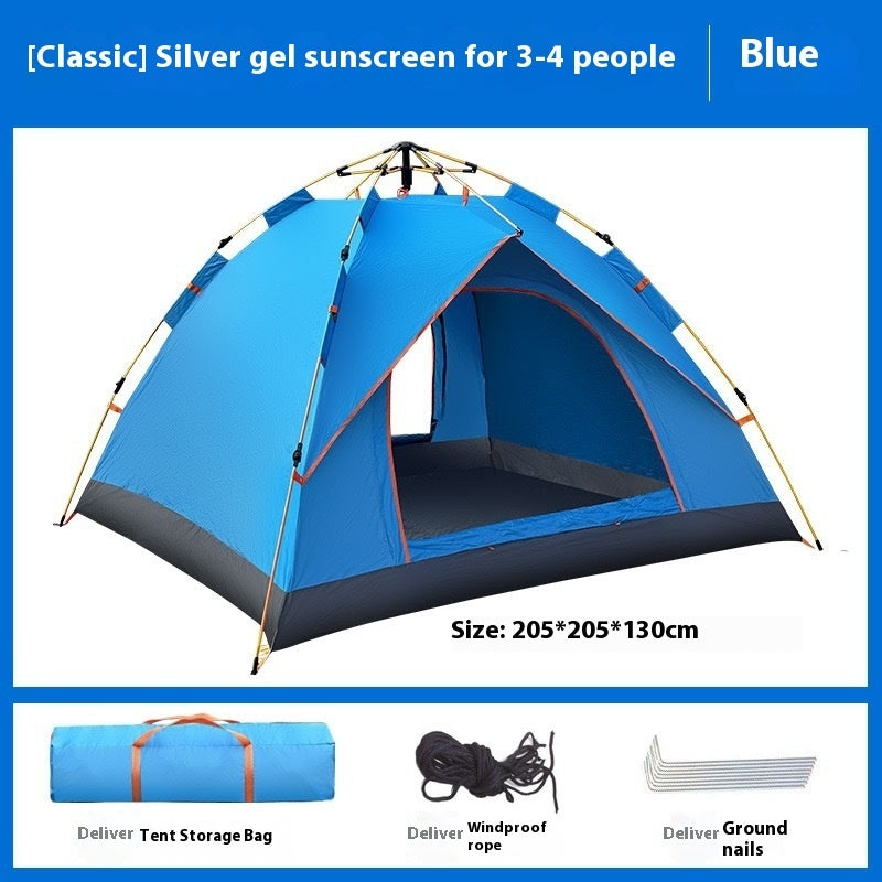 Double Automatic Outdoor Camping Tent