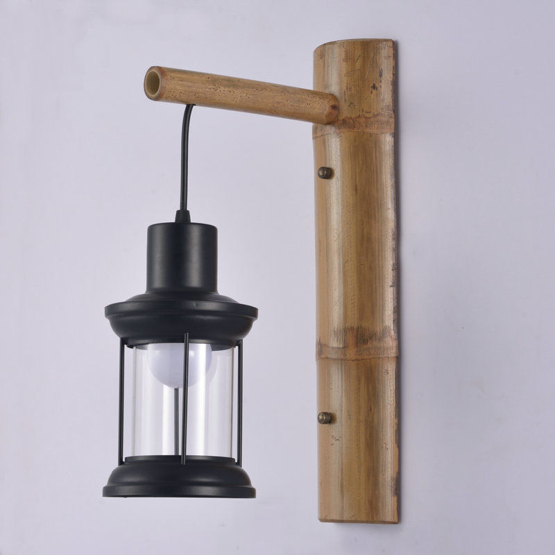 Retro Horse Lantern Wall Lamp Tea House