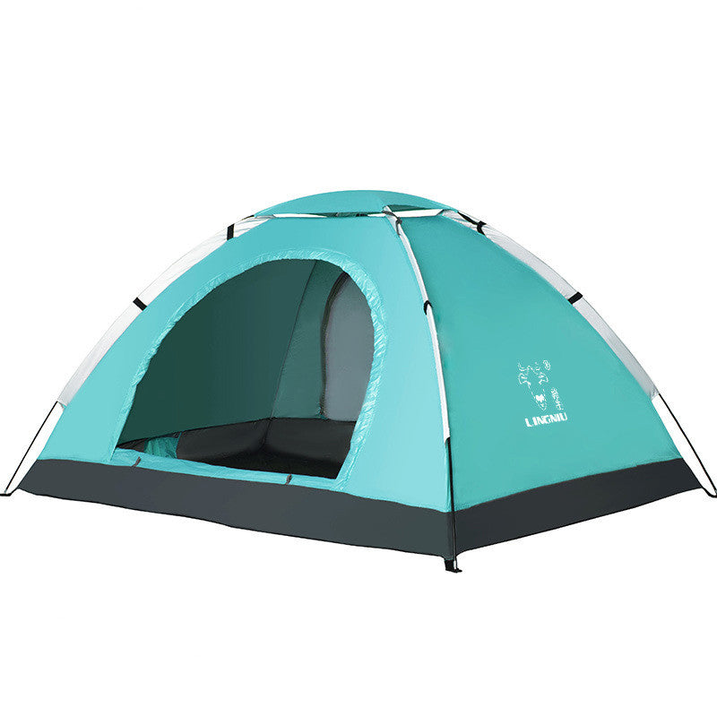 Single-layer tent camping outdoor beach