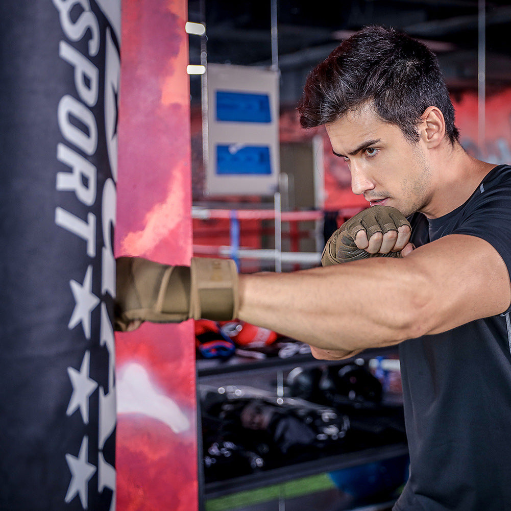 Half Finger Universal Dumbbell Training Gloves