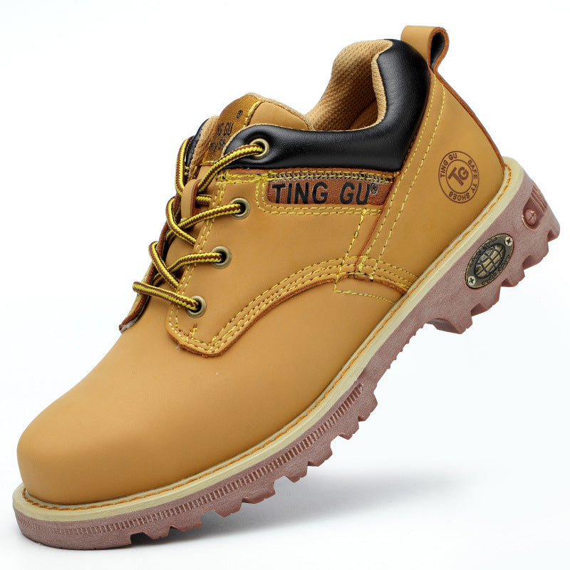 High-cut Work Boots Yellow Tendon Bottom