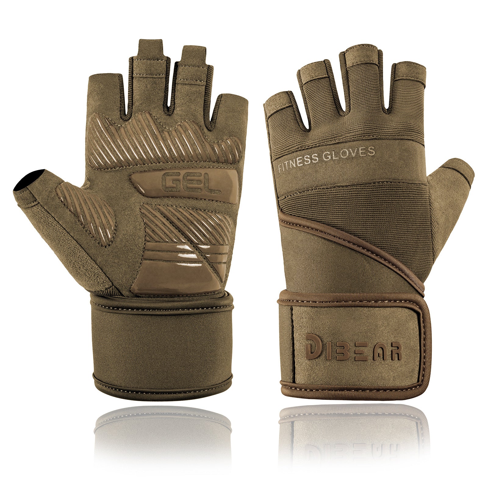 Half Finger Universal Dumbbell Training Gloves