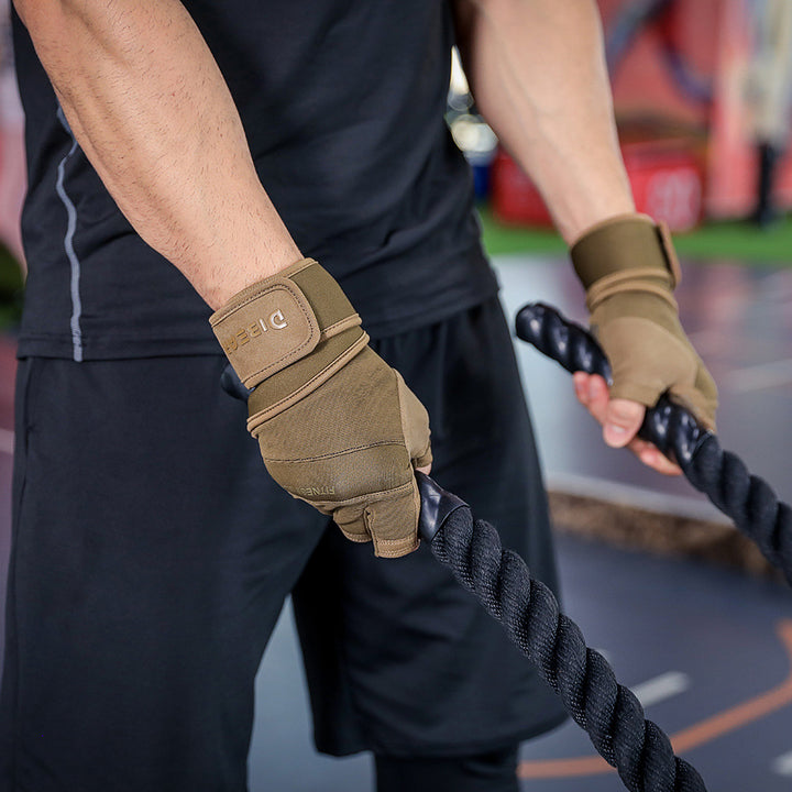 Half Finger Universal Dumbbell Training Gloves